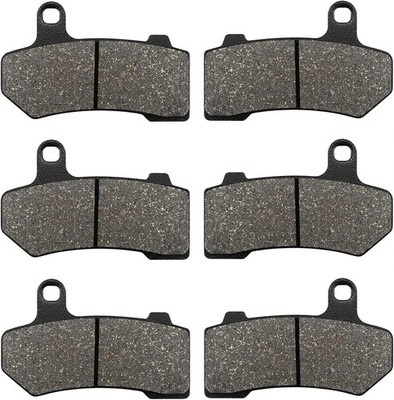 Front and Rear Brake Pads for Harley Road Glide 2008-2021, FLHX Street Glide 200