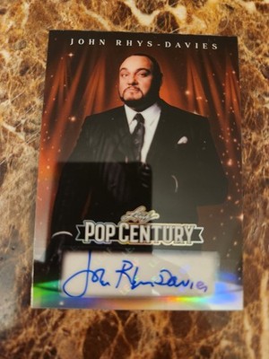 2026 Pop Century JOHN RHYS-DAVIES AUTO 2/4 #BA-JRD