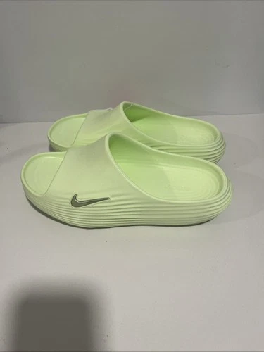 Nike REACTX REJUVEN8 Slide Barely Volt HV4479-700 New W/O Box Mens Size 10