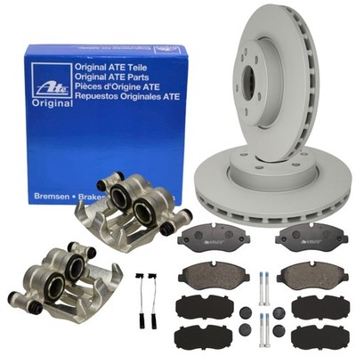 ATE Bremsscheiben 300mm Beläge WAKO Bremssattel Set Vorne für VITO W639 W447