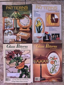 Glass Patterns Quarterly Lot of 4 (Lot #1) 