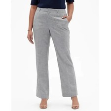 Banana Republic Logan Trousers Womens 2 Gray Career Professional Corporate 3824