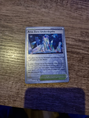 Area Zero Underdepths - 131/142 Reverse Holo Uncommon - SV07: Stellar Crown 
