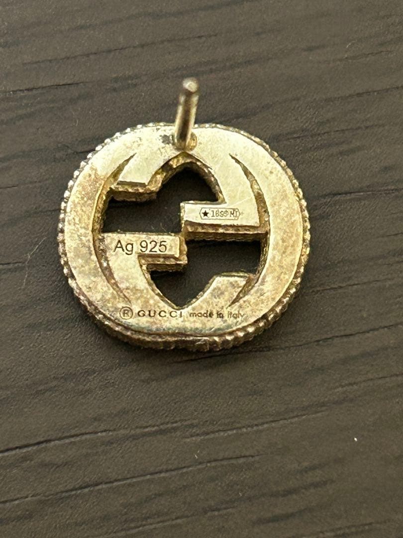 GUCCI Interlocking Silver Earrings Studs Authenti… - image 5