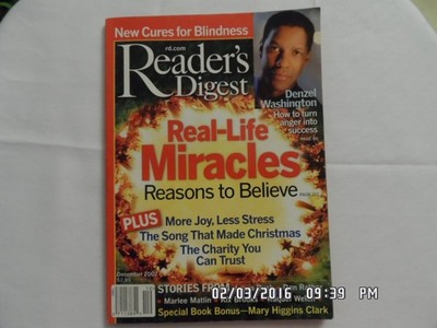 Readers Digest, December 2002