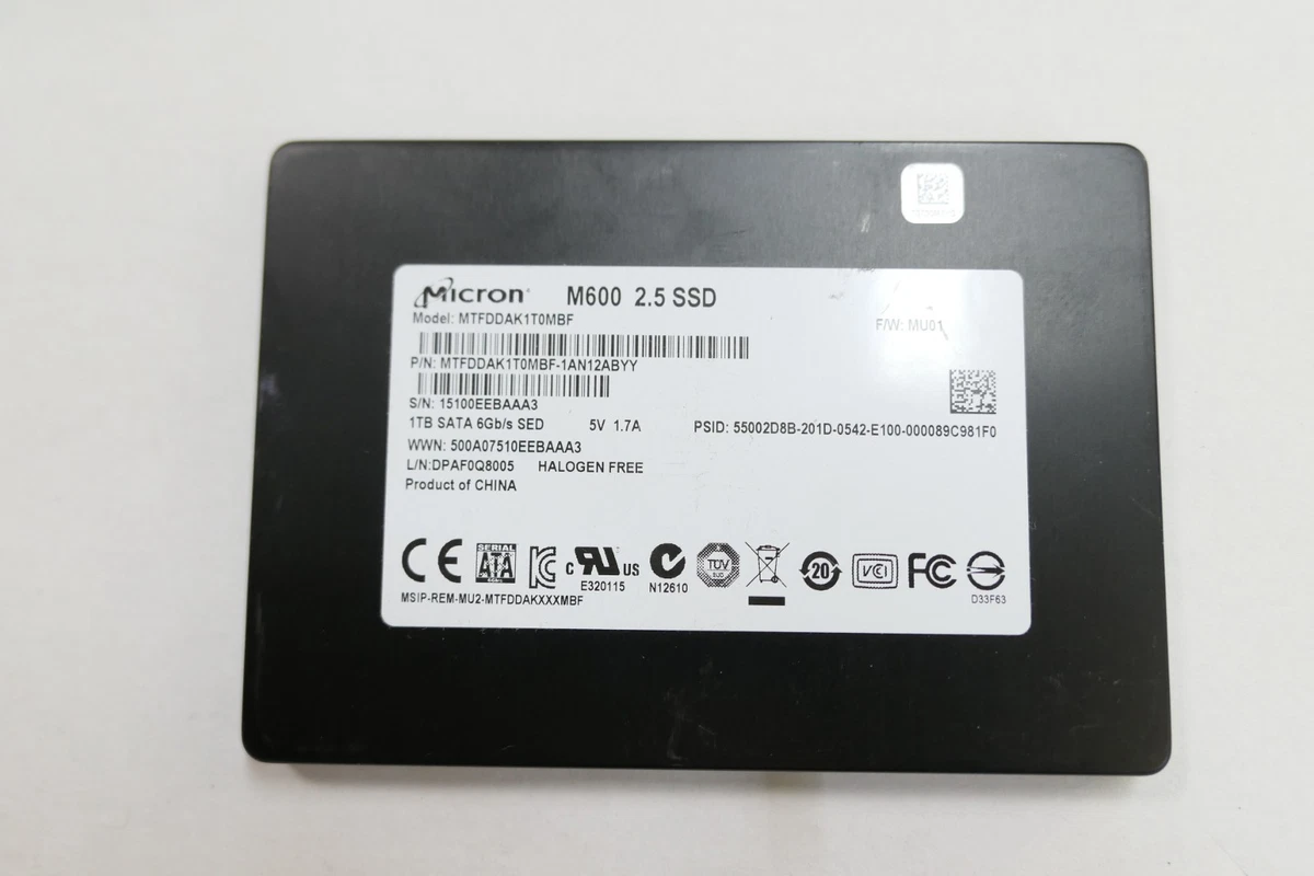 Micron 1 TB Solid State Drives for sale - eBay