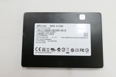 Micron M600 1TB SSD SATA 6Gb/s MTFDDAK1T0MBF 2.5'' - 1 day usage