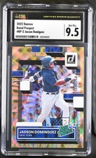 2022 Donruss Jasson Domiguez #RP-2 Rated Prospect 412/999 CSG 9.5 Yankees