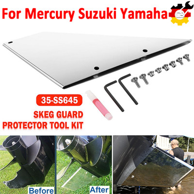 35-SS645 Skeg Guard Protector For Suzuki 150-225 HP Yamaha 115-150-225-350 HP