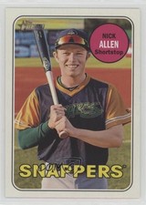 2018 Topps Heritage Minor League Edition Nick Allen #87 00bz