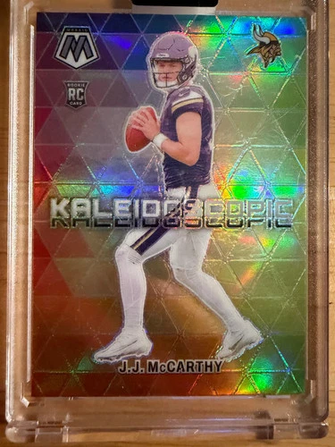 2024 Panini Mosaic Prizm Kaleidoscopic J.J. McCarthy #17 RC