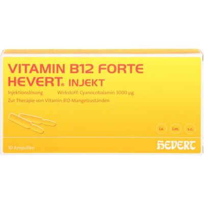 VITAMIN B12 HEVERT forte Injekt Ampullen 20 ml PZN04836089