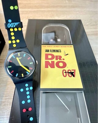 Swatch James Bond 007 Dr No watch NEW