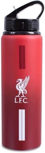 Liverpool FC Bottle Football Aluminium Drink Flask Fade Fan LFC Official License