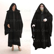 Star Wars Emperor Palpatine Darth Sidious Robe Halloween Cosplay Costume