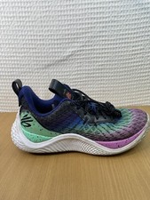 UNDER ARMOUR Curry Flow 10 Low Basketball Shoes GS Size 6.5 Youth Northe Lights