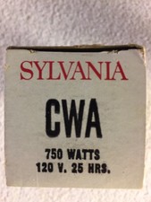 Sylvania Blue Top Projector Lamp CWA New Old Stock Ships Today From FL