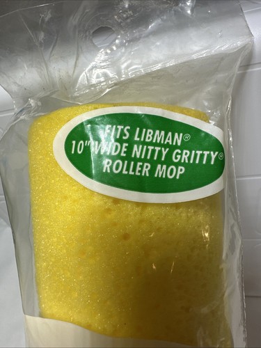 Libman 9" Nitty Gritty Roller Mop Refill #02011 NEW Factory Sealed - Picture 2 of 7