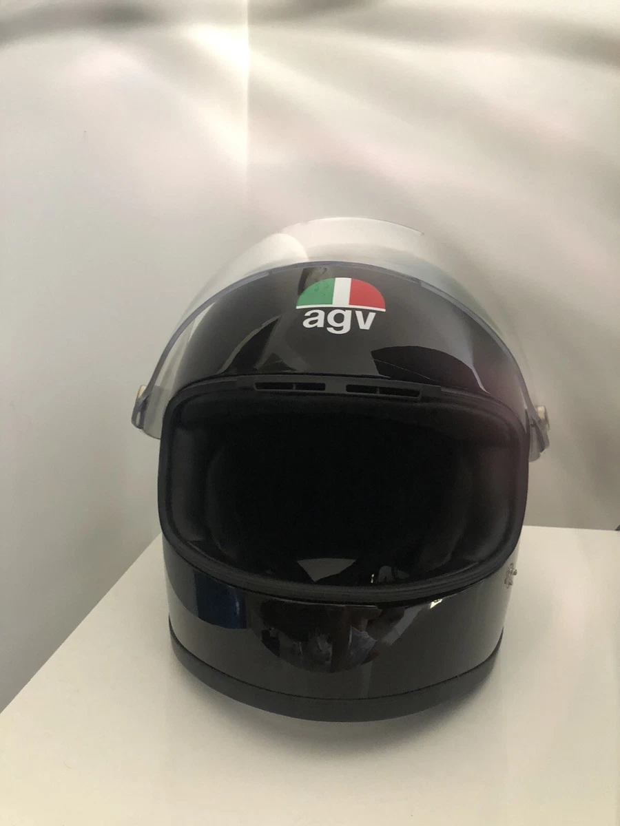 AGV X3000 Size ML Gloss Black eBay