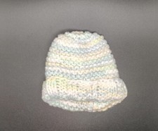 NEW HAND MADE PREEMIE BABY BEANIE CAP BOY/ GIRL REAL BABY OR PREEMIE DOLL CAP