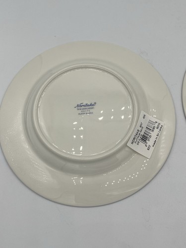 NWT Noritake Platinum Wave Bread And Butter Plate 6 3/4” - Set Of 2 - Picture 7 of 9
