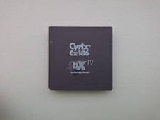 Cyrix Cx486DX-40GP Cyrix 486DX-40 uncommon 486 vintage CPU GOLD 3