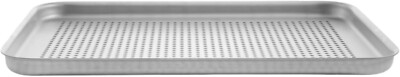 Backblech perforiert 14'' Professionell Silber Aluminium Backbleche Hergestellt in UK