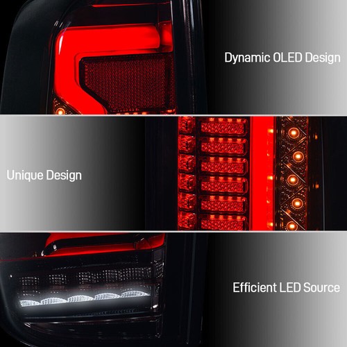 For Nissan Frontier Navara D40 2005-2014 Rear Brake Lamps RH LH LED Tail Lights - Picture 3 of 14