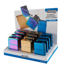 12x STURMFEUERZEUG CHAMP RAINBOW, Outdoor/Camping Benzinfeuerzeug Werbung