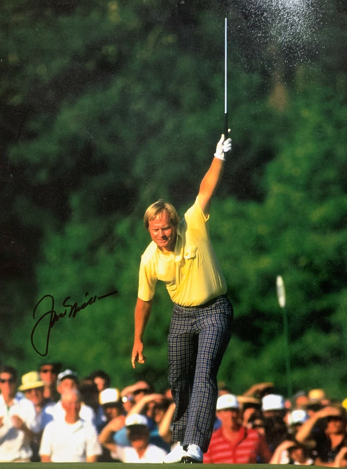 Jack Nicklaus Autographed Signed 11x14 photo 1985 Masters Legend RARE COA JSA LOOK!! 