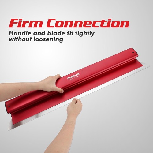 32'' Drywall Skimming Blade 0.3mm Skim Coat Aluminum Handle Rigid Lightweight - Picture 6 of 8
