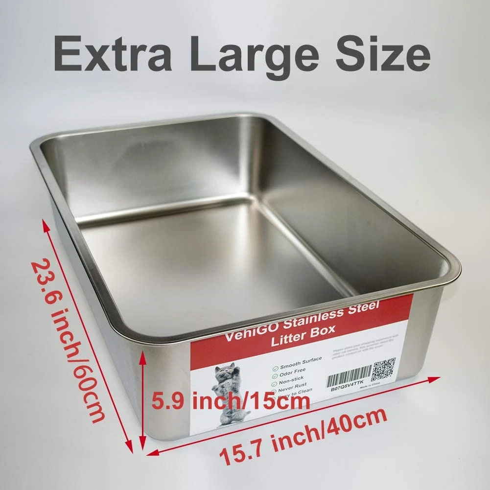 Metal hotsell litter pan