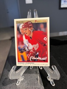 Sergei Fedorov 1990-91 O-Pee-Chee Premier Rookie #30 - Detroit Red Wings