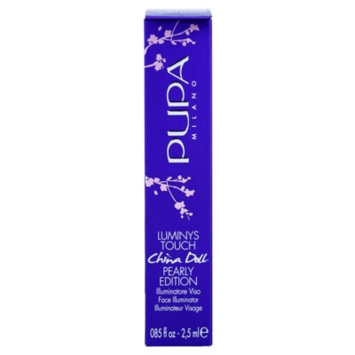 PUPA LUMINYS TOUCH CHINA DOLL PEARLY EDITION # 01 FACE ILLUMINATOR 0.085 Oz NEW