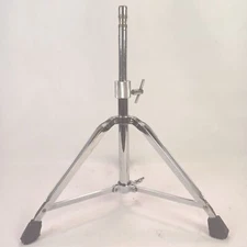 Drum Set Throne Tripod Base+Seat Holder Rod Double Braced Heavy Duty Chrome*