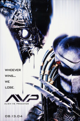 Alien Vs Predator Movie Silk Print New Painting Wall Home Decor - POSTER 20x30