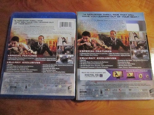 DVD BLU-RAY WHITE HOUSE DOWN CARDBOARD SLEEVE GREAT ** MUST SEE - Picture 2 of 2