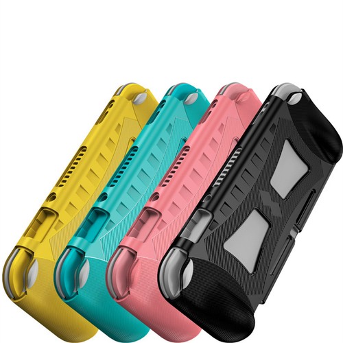 Anti-Slip TPU Protective Case Fit For Switch Lite Console Hand Grip Cover Shell - Picture 4 of 11