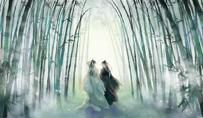 Anime wei wuxian lan wangji  ying Playmat Gaming Mat
