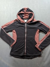 Exofficio Hoodie Women's Small Gray Lightweight Full Zip Running Track Jacket