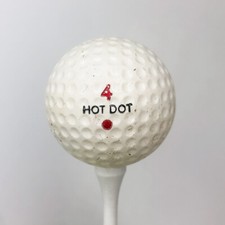 Spalding Australia HOT DOT Individual GOLF BALL 4 Rare