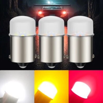 Ruiandsion 1156 LED Voiture Feux Arrière Ampoule BA15S Voiture Indicateur 12V 2x - Photo 1/4
