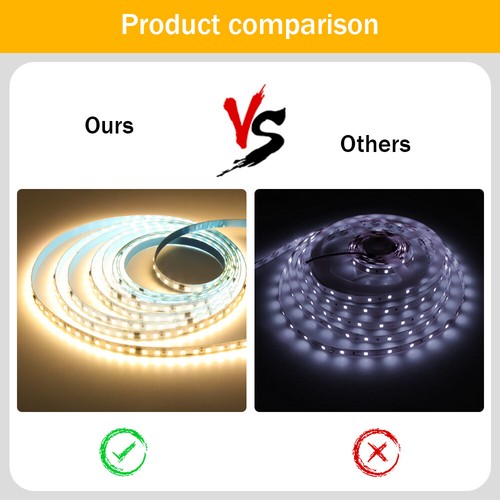AC220V 240V 2835 IC LED Streifen Licht Sicherheit Hohe Helligkeit Flexible Lampe - Picture 12 of 17
