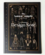 Disney Twisted Wonderland Event Setting Material Collection Design Note Art Book