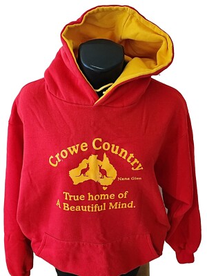 Russell Crowe Gladiator A Beautiful Mind Sweatshirt Hoodie Nana Glen Country XL