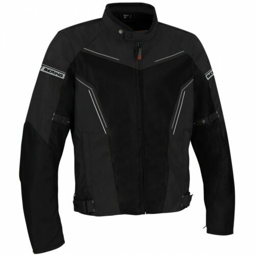 Chaqueta De Moto Bering NC Unisex Adulto - Impermeable Con Aireación Y Protectores - Ideal Para Conducción