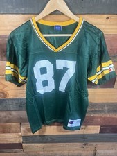Vintage Robert Brooks Green Bay Packers Boys Jersey Size L NFL Football Champion