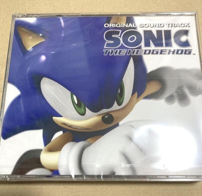 SONIC THE HEDGEHOG ORIGINAL SOUNDTRACK CD 3discs Game Music WM