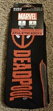 New Deadpool Marvel Athletic Socks