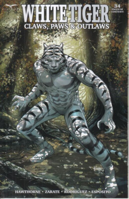 White Tiger Claws Paws and Outlaws Neuware 2025 new